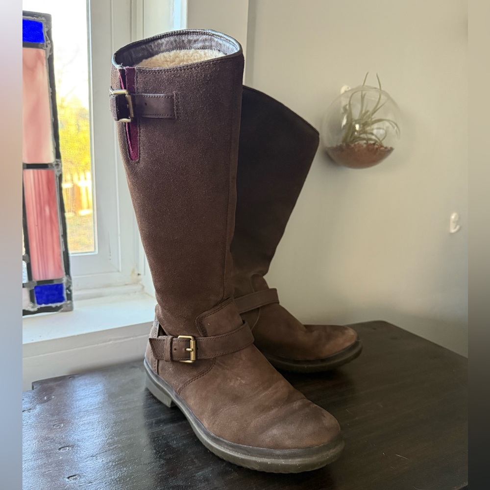 UGG Brown Suede Winter Boots
